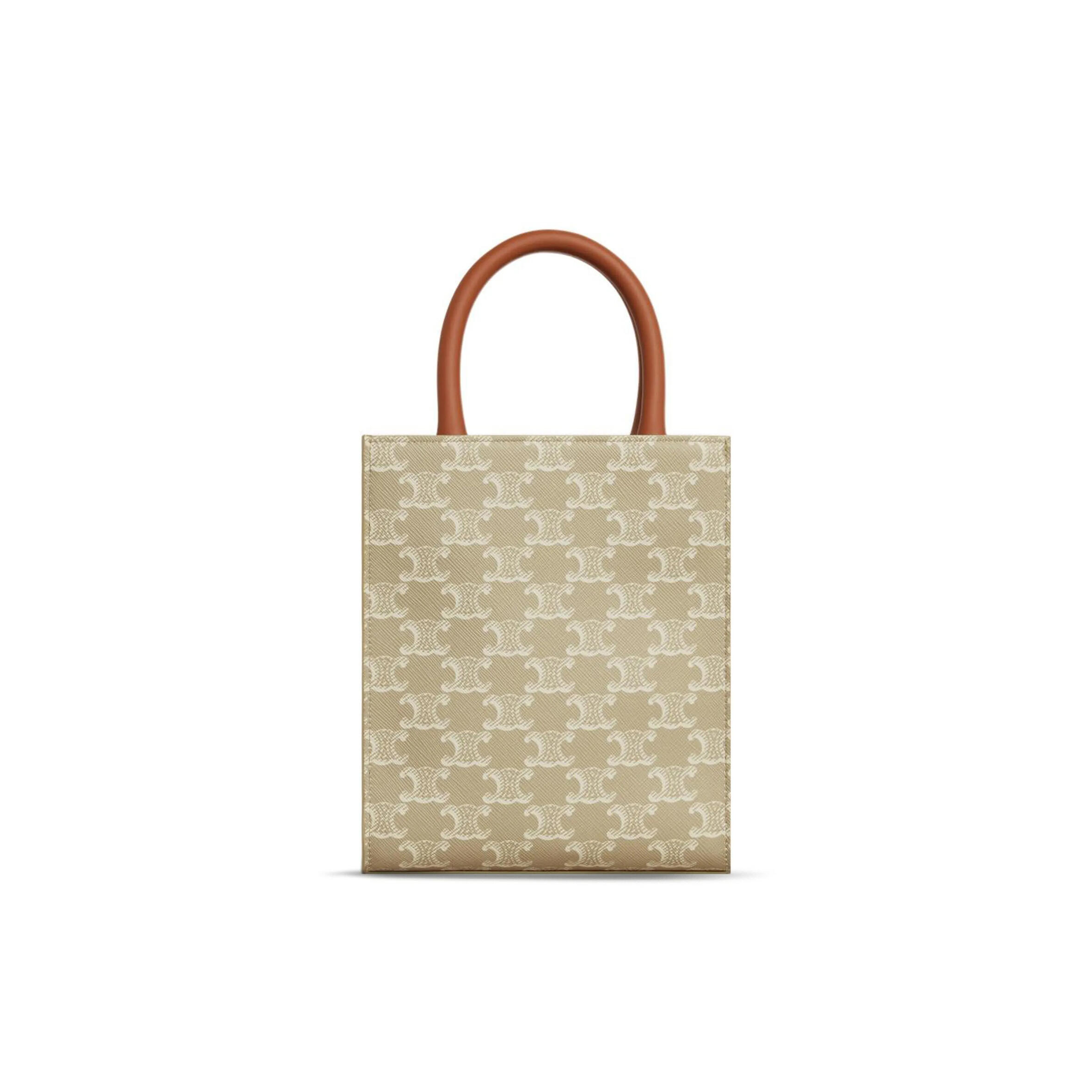 CELINE MINI TOTE IN CABAS PRINT 194372FLB.02GR (20.5*17*4cm)